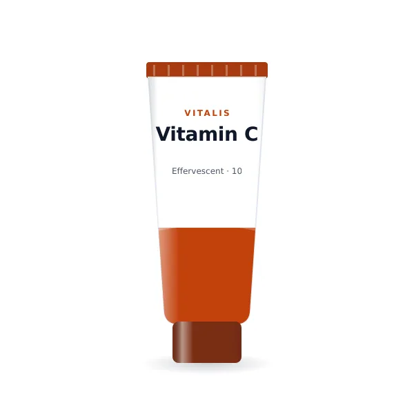 Vitamin C 500mg Effervescent 10 Tablet - gambar 1 dari 4