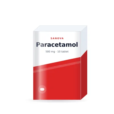 Paracetamol 500mg 10 Tablet