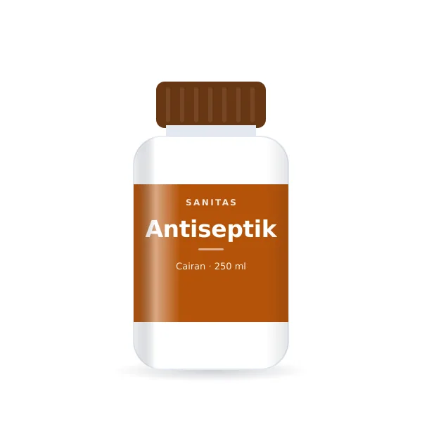 Cairan Antiseptik 250ml - gambar 1 dari 4