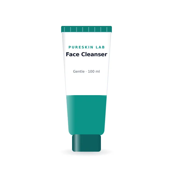 Gentle Face Cleanser 100ml - gambar 1 dari 4
