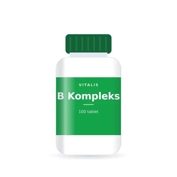 Vitamin B Kompleks 100 Tablet - gambar 1 dari 4
